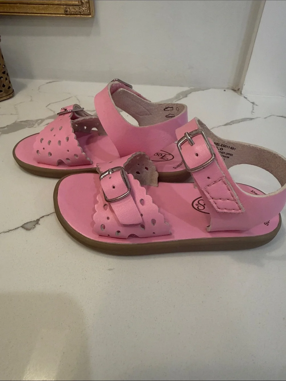 Footmates Eco-Ariel in Bubblegum Micro Size 6